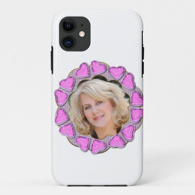 Photo hearts frame Case-Mate iPhone case (Back)