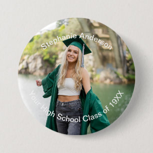 Photo High School Reunion Family Reunion Company 7.5 Cm Round Badge