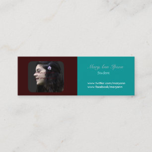 Photo Holder Campus & Sudent Life Mini Business Card