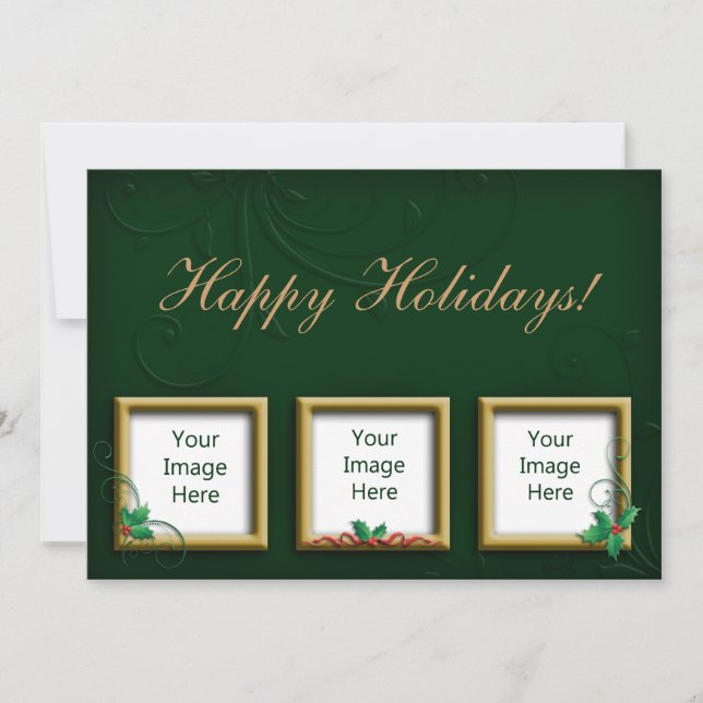 Photo Holiday Card (Front)