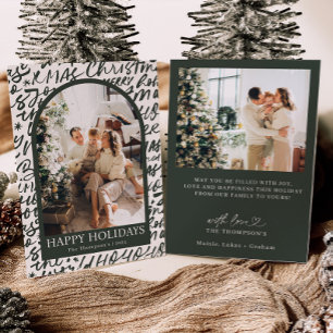 Photo Holiday Card, Modern Christmas Card