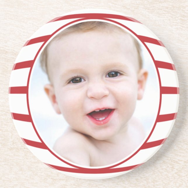 Photo Holiday Coaster (Front)