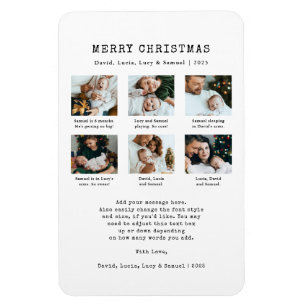 Photo Holiday Magnet