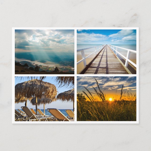 Photo holidays postcard (Front)