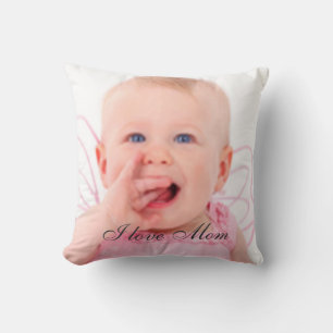 Photo "I love Mum" Gift Pillow