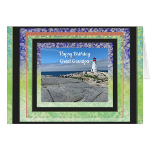 Photo Images for Great Grandpa Birthday Card