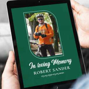 Photo In loving memory Poster
