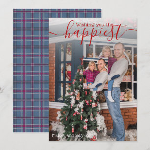 PHOTO IN PHOTO - Awesome Cell Photo Holiday Wishes Invitation