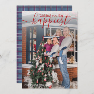 PHOTO IN PHOTO - Awesome Cell Photo Holiday Wishes Invitation