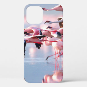 Photo in retro style. Paper texture. Aged textured iPhone 12 Case