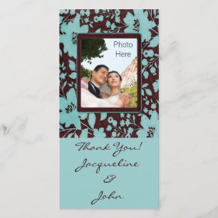 Photo Insert Cards ~ Thank You Wedding Pic Cards
