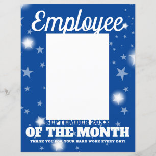 photo insert employee of the month SEP letterhead