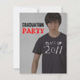 Photo Insert Graduation 2011 Party Invitation 4