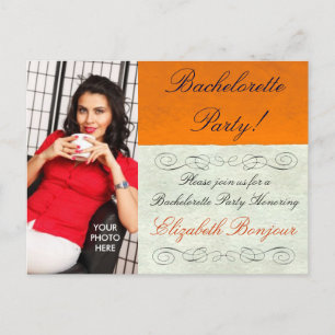 PHOTO INSERT ~ Postcard Invitation