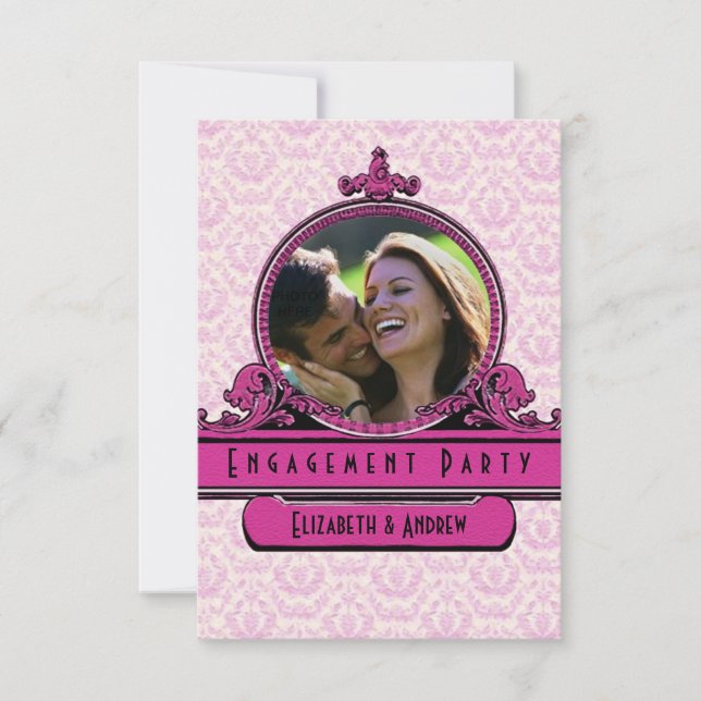PHOTO INSERT Rococo ~ Invitations (Front)