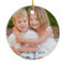 Photo keepsake ornament