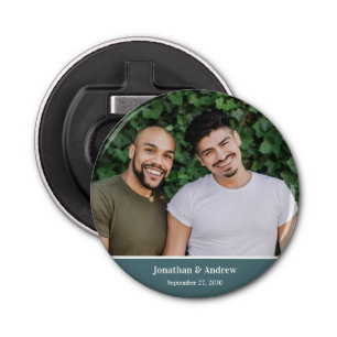 Photo LGBTQ Wedding Bottle Opener