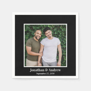 Photo LGBTQ Wedding Napkin