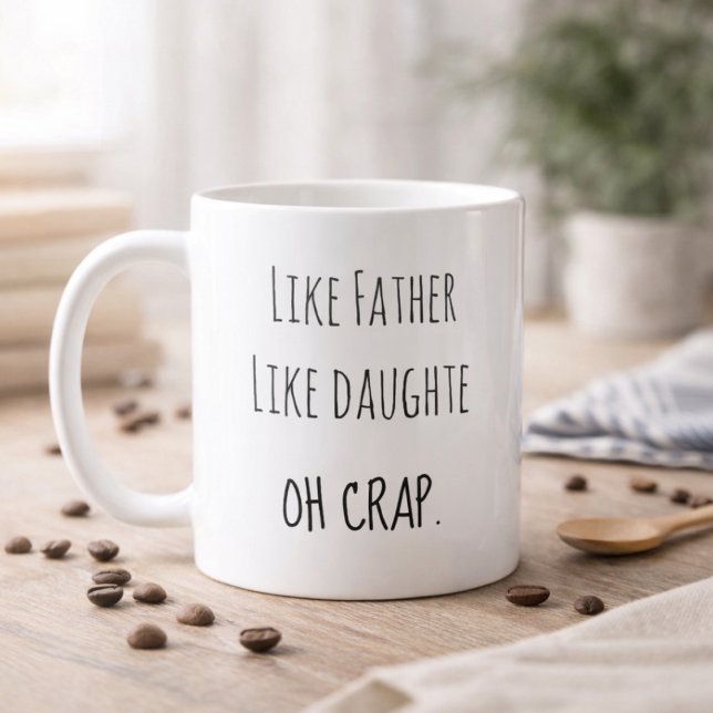 Photo Like Father Like daughter Coffee Mug (Creator Uploaded)