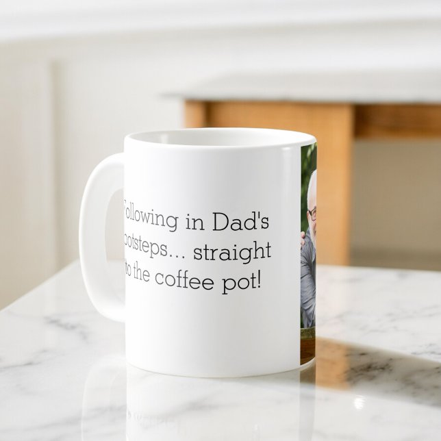 Photo Like Father Like Daughter or Son Coffee Mug (Creator Uploaded)
