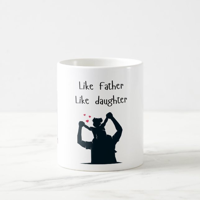 Photo Like Father Like daughter/son Coffee Mug (Center)