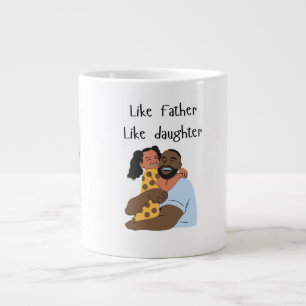 Photo Like Father Like daughter/son Large Coffee Mug