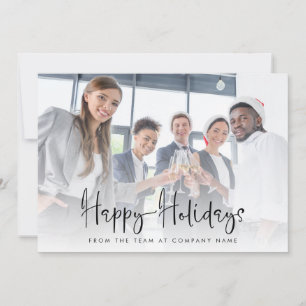 Photo Logo Company QR Code 2027 Calendar Christmas Holiday Card