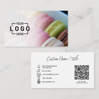 Photo Logo QR code Business Card
