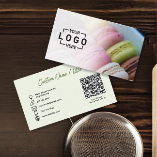 Photo Logo QR code Business Card