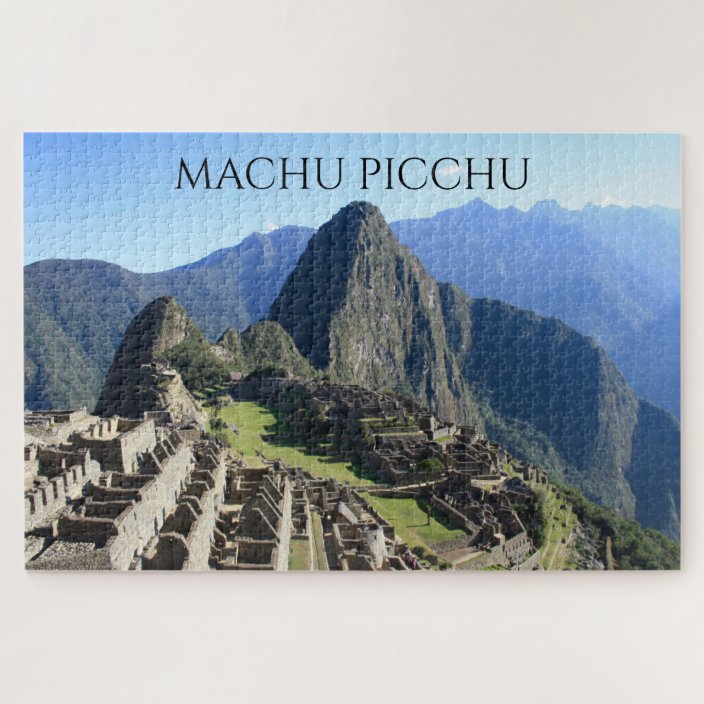 Photo Machu Picchu Ruins Jigsaw Puzzle 