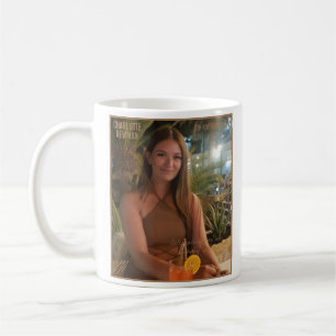 Photo Magazine Cover   Sweet Sixteen Name Coffee Mug