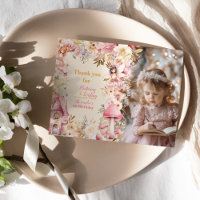 Photo Magical Fairy Floral Garden 1st Birthday