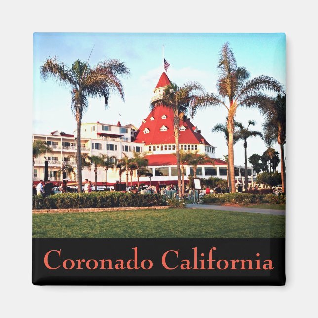 Photo Magnet Coronado California (Front)