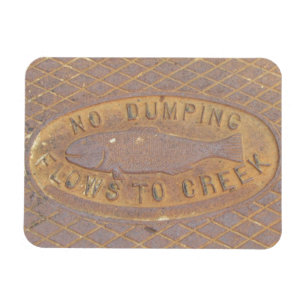 Photo Magnet - Flows to Creek