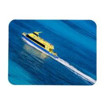 Photo Magnet - Island Ferry - Cancun, Mexico