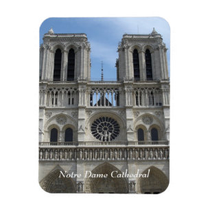 Photo Magnet--Notre Dame Cathedral Magnet