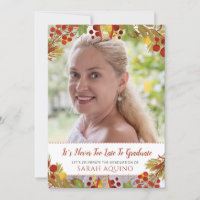 Photo Mature Woman Graduation Party