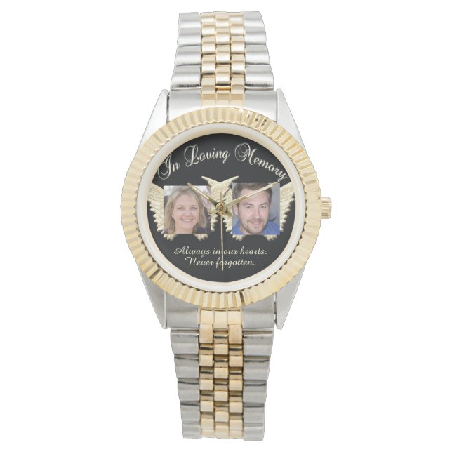 Photo Memorial Custom Watch (Front)