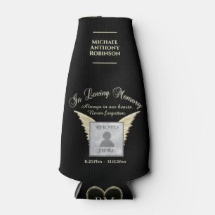 Photo Memorial in Loving Memory Bottle Cooler