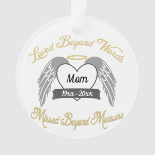 Photo Memorial Keepsake - Personalised Christmas Ornament
