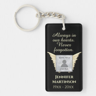 Photo Memorial Keychain