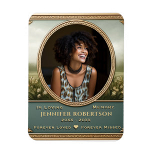 Photo Memorial Magnet