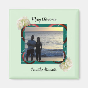 Photo Merry Christmas Magnet