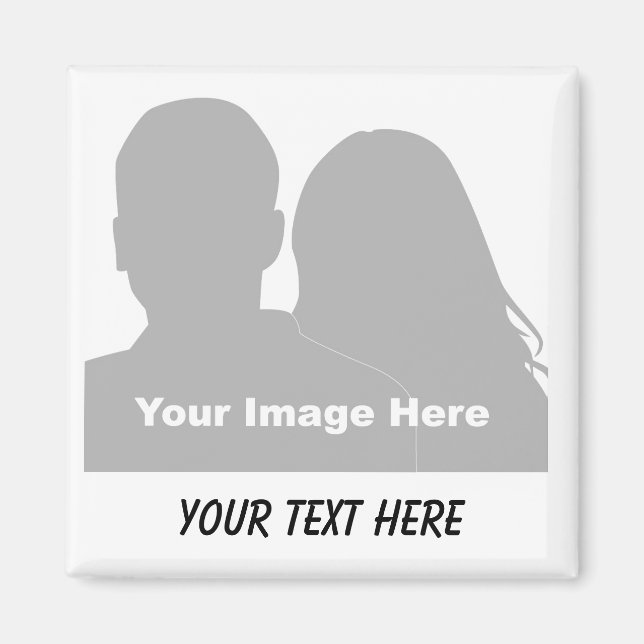 Photo & Message Magnet (Front)