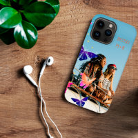 Photo Modern Besties Glitter butterfly Violet