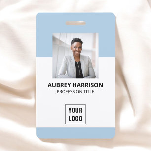 Photo Modern Corporate Professional ID Badge