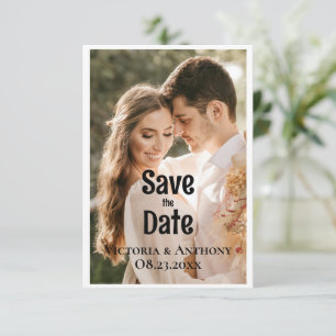 Photo Modern Wedding Save the Date