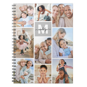 Photo Monogram Picture Notebook