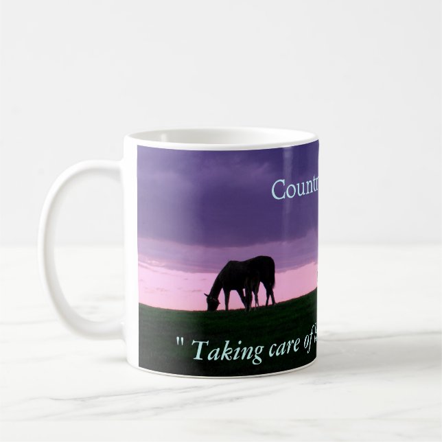 Photo Mug Purple Night Dream by Ellen Pons (Left)