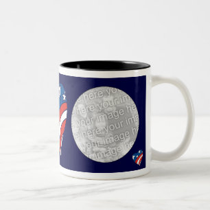 Photo Mug Template - Patriot Heart